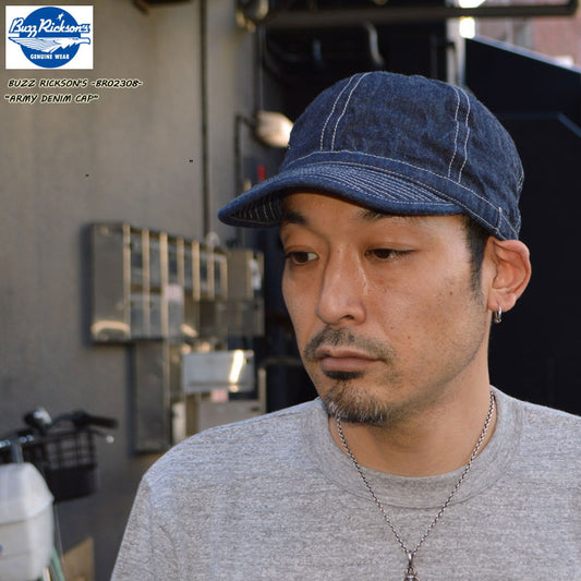 BUZZ RICKSON'S "BR02308" ARMY DENIM CAP
