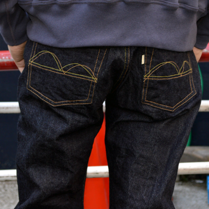 bridge "BR02S" WIDE STRAIGHT 13.5oz DB22 DENIM