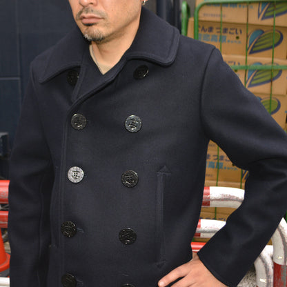 BUZZ RICKSON'S "BR11554" PEA-COAT “NAVAL CLOTHING FACTORY”
