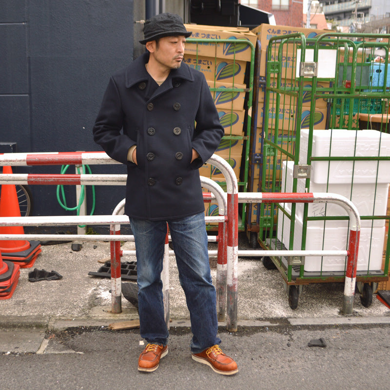 BUZZ RICKSON'S "BR11554" PEA-COAT “NAVAL CLOTHING FACTORY”
