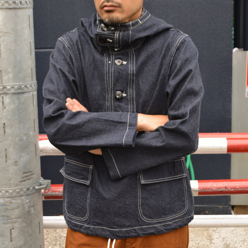 BUZZ RICKSON'S BR11703 U.S.NAVY Denim Gas Protective Parka
