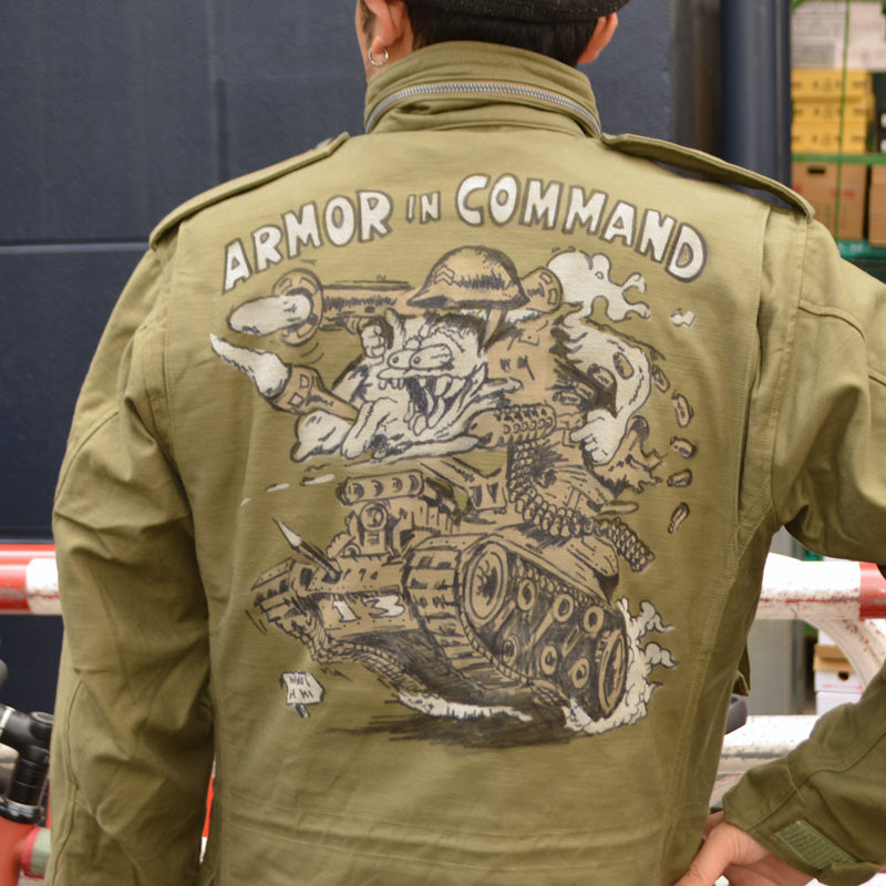 BUZZ RICKSON'S "BR15918" Type M-65 “BUZZ RICKSON MFG. CO., INC.” ARMOR IN COMMAND