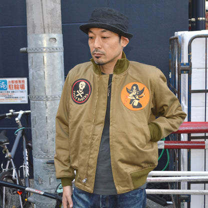 BUZZ RICKSON'S、BR15995、TANKERS SLASH POCKET BUZZ RICKSON'S MEG.CO. 90th BOMB .GP. JOLLY ROGERS