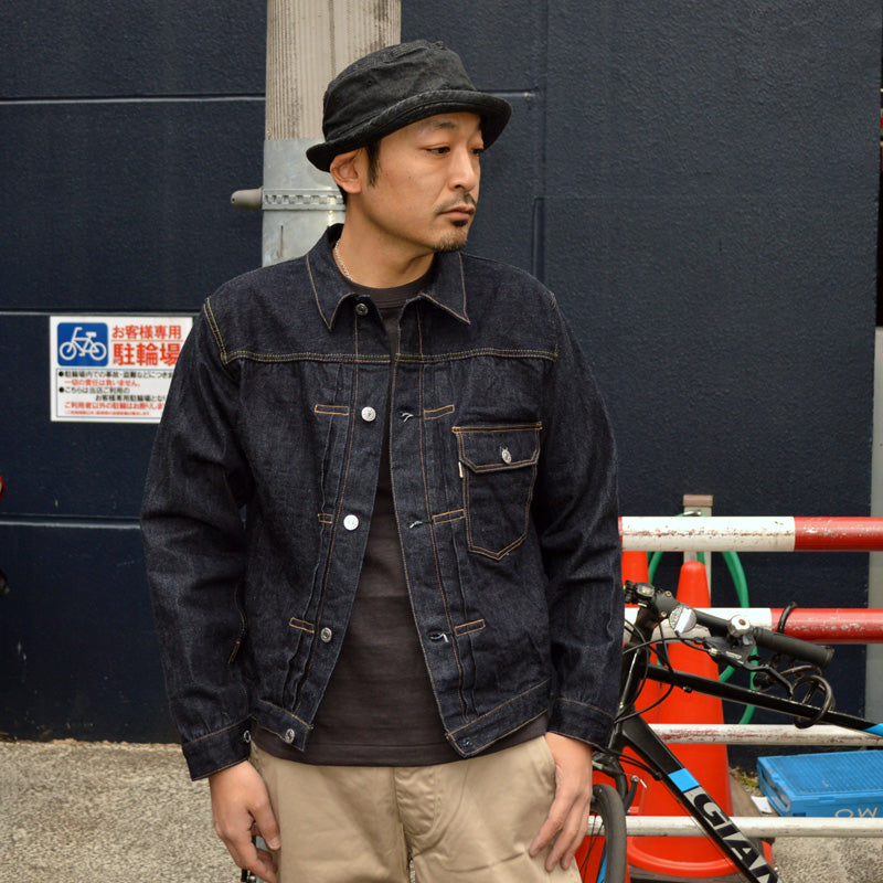 bridge "BR1stJKT" 13,5oz DB22 Denim 1st type Jacket