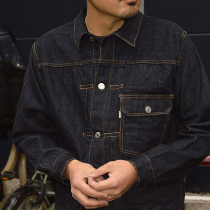 bridge "BR1stJKT" 13,5oz DB22 Denim 1st type Jacket