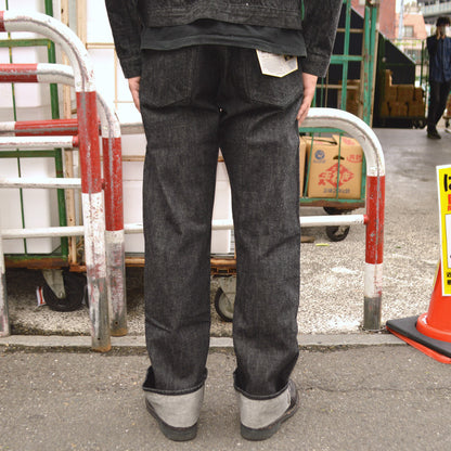 BUZZ RICKSON'S "BR43042" World War 2 Black Denim Waist Overalls