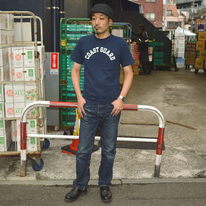 BUZZ RICKSON'S "BR79567" Slub Yarn T-shirt COAST GUARD