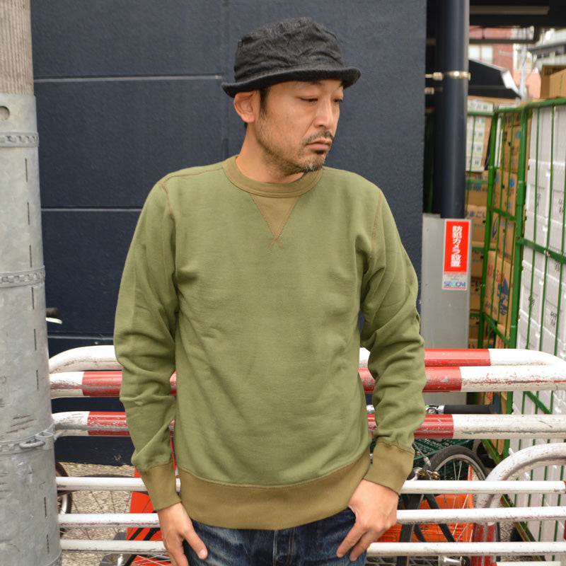 BUZZ RICKSON'S "BR65622" SET-IN CREW NECK SWEAT SHIRT