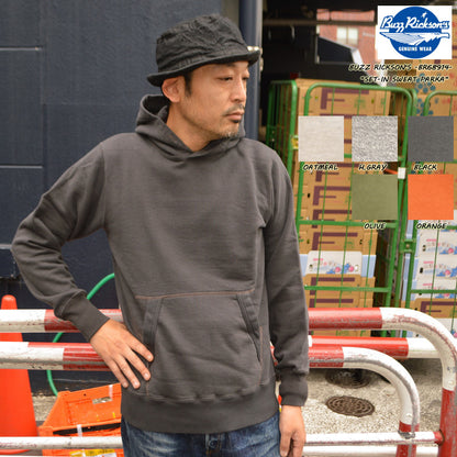 BUZZ RICKSON'S "BR68914" SET-IN SWEAT PARKA