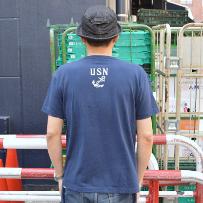 BUZZ RICKSON'S "BR79573" Government Issue T-shirt U.S. Naval Training School