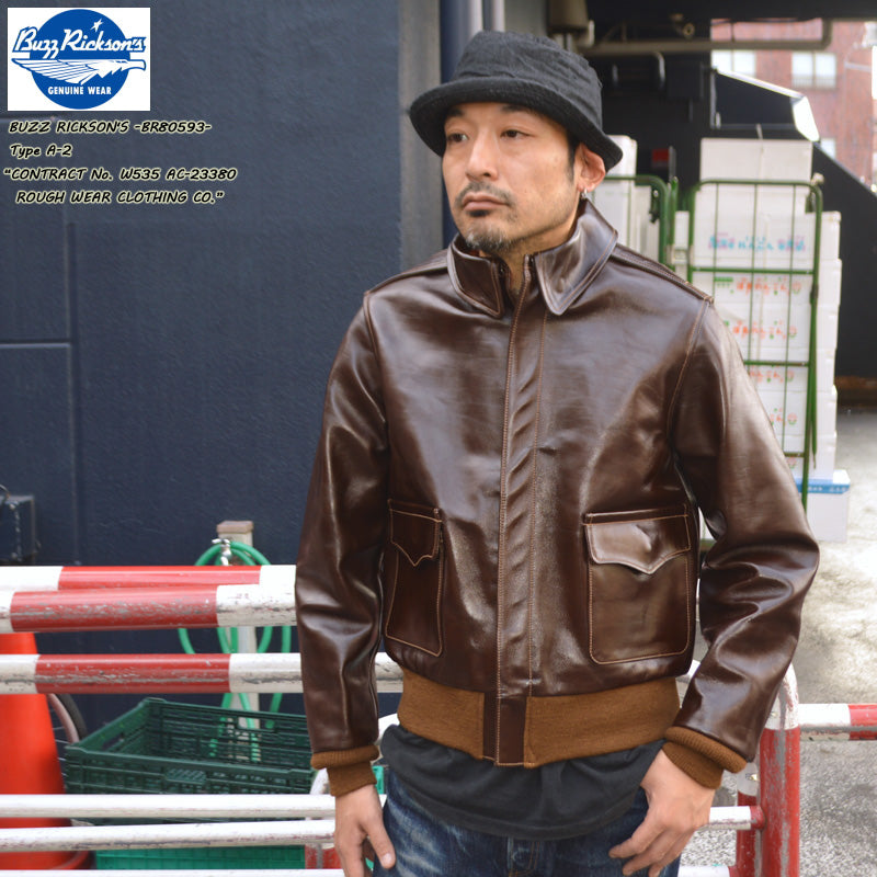 BUZZ RICKSON'S "BR80593 " Type A-2 “CONTRACT No. W535 AC-23380 ROUGH WEAR CLOTHING CO.”