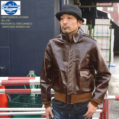 BUZZ RICKSON'S "BR80593 " Type A-2 “CONTRACT No. W535 AC-23380 ROUGH WEAR CLOTHING CO.”