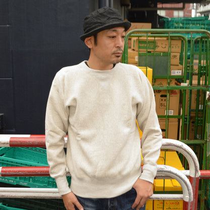 Champion / True to Archives "C3-Q041" REVERSE WEAVE 1ST PATENT CREWNECK SWEATSHIRT