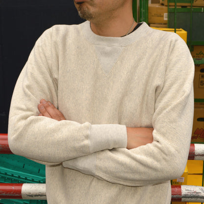 Champion / True to Archives "C3-Q041" REVERSE WEAVE 1ST PATENT CREWNECK SWEATSHIRT