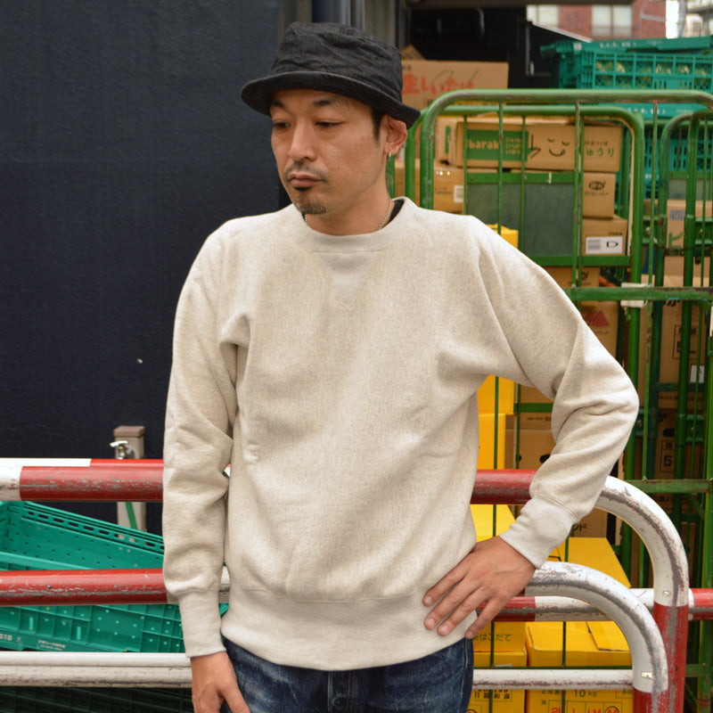 Champion / True to Archives "C3-Q041" REVERSE WEAVE 1ST PATENT CREWNECK SWEATSHIRT