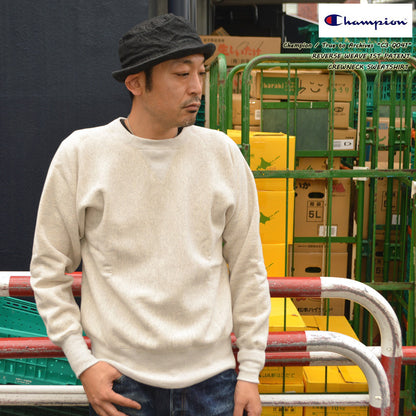 Champion / True to Archives "C3-Q041" REVERSE WEAVE 1ST PATENT CREWNECK SWEATSHIRT