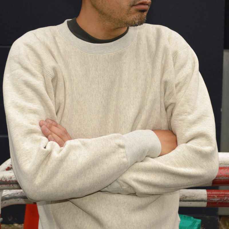 Champion / True to Archives "C3-Q042" REVERSE WEAVE 2ND PATENT CREWNECK SWEATSHIRT