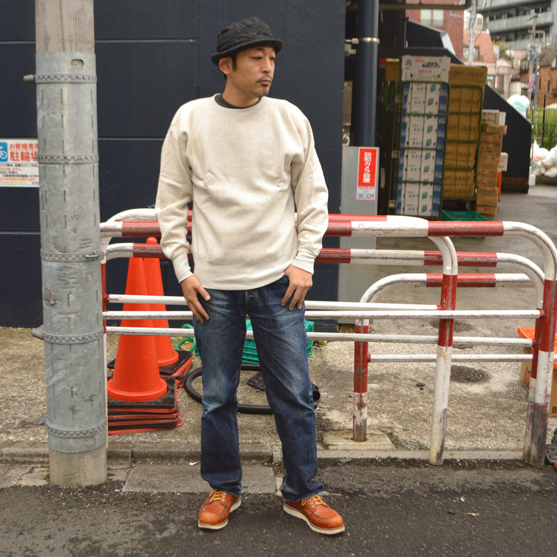 Champion / True to Archives "C3-Q042" REVERSE WEAVE 2ND PATENT CREWNECK SWEATSHIRT