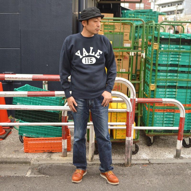 Champion / True to Archives "C3-S026" REVERSE WEAVE CREW NECK SWEAT YALE
