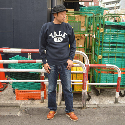 Champion / True to Archives "C3-S026" REVERSE WEAVE CREW NECK SWEAT YALE