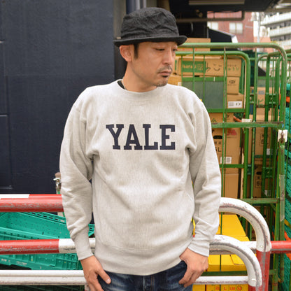 Champion / True to Archives "C3-S026" REVERSE WEAVE CREW NECK SWEAT YALE