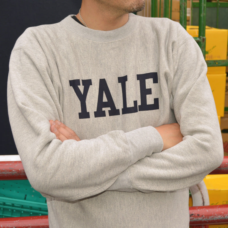 Champion / True to Archives "C3-S026" REVERSE WEAVE CREW NECK SWEAT YALE