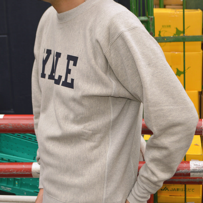 Champion / True to Archives "C3-S026" REVERSE WEAVE CREW NECK SWEAT YALE