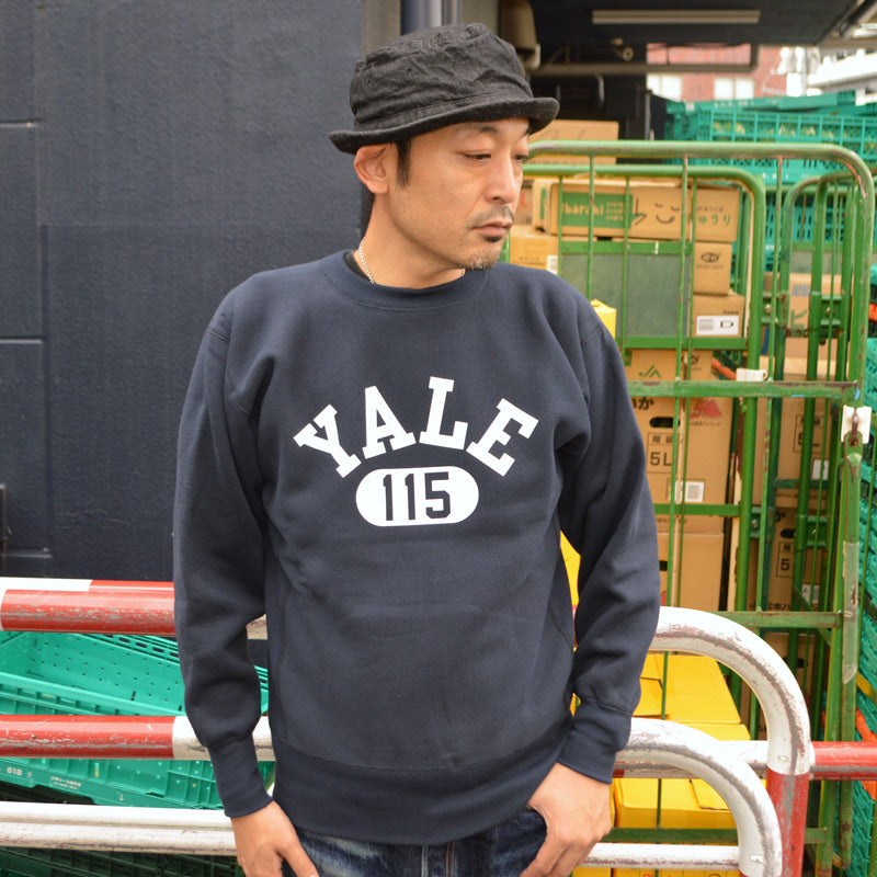 Champion / True to Archives "C3-S026" REVERSE WEAVE CREW NECK SWEAT YALE
