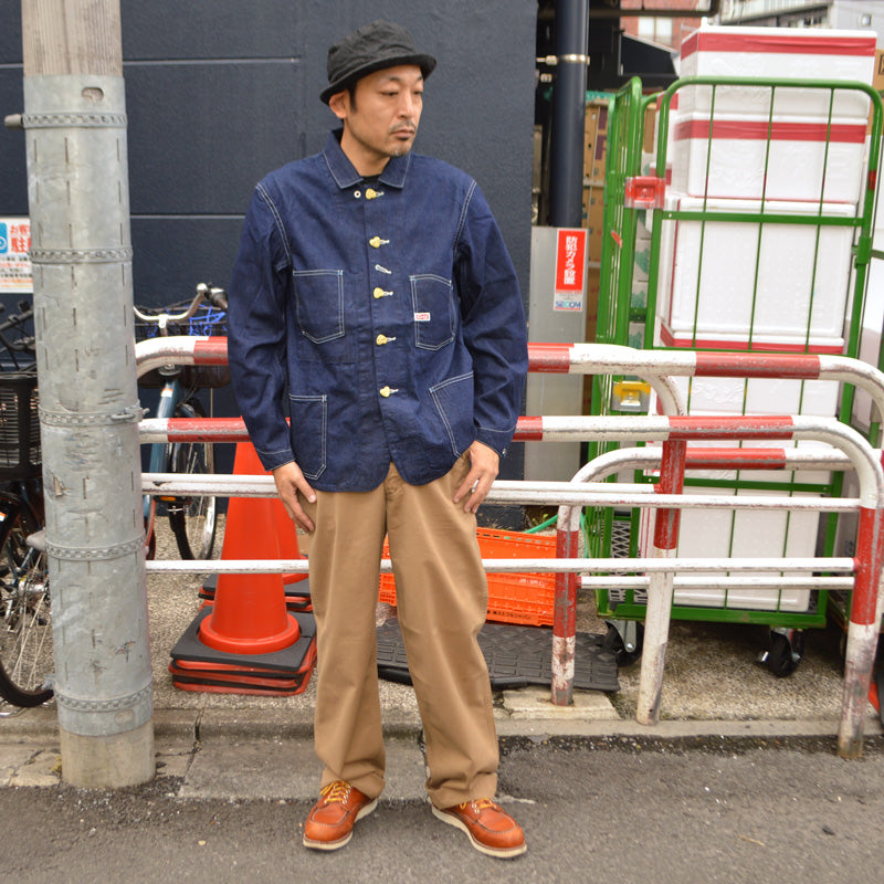 TCB jeans "Cat A Log Chore Coat 10oz"