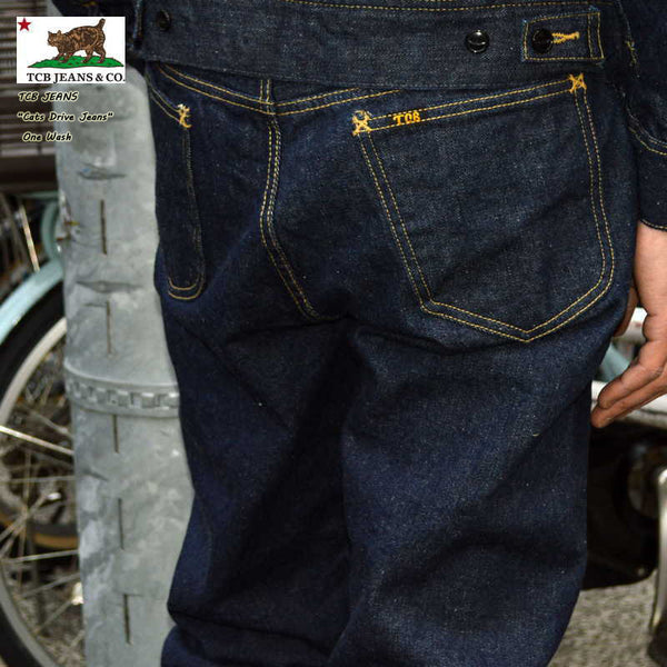 TCB jeans "Cats Drive Jeans" Straight Model