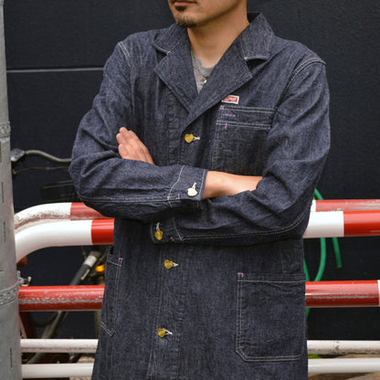 TCB jeans "Cathartt Traveller Coat" 9oz Denim Coat