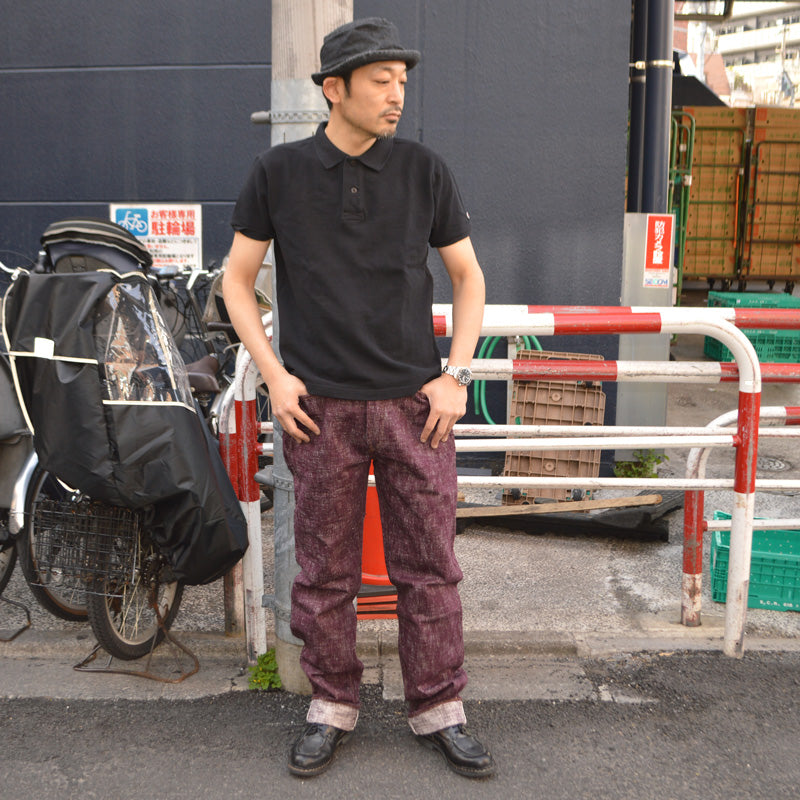 STUDIO D'ARTISAN "D1904" 16oz FUTA-AI DENIM Regular Straight