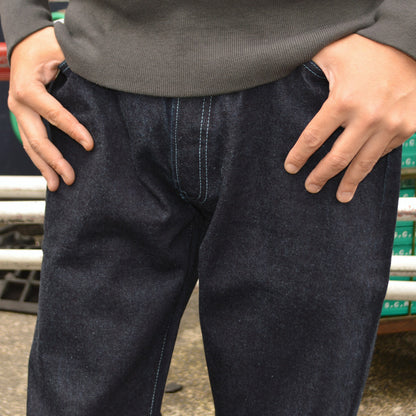 STUDIO D'ARTISAN "D1926" KYOTO AQUA INDIGO JEANS
