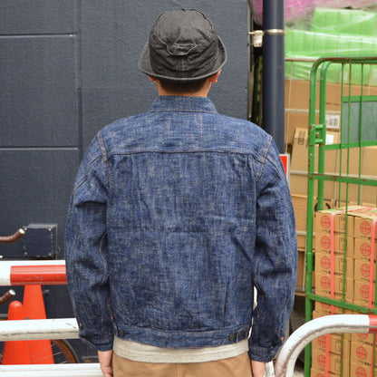 STUDIO D'ARTISAN "D4603" Dubble Indigo Denim Jacket