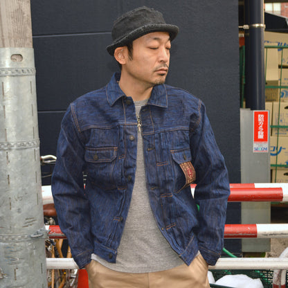 STUDIO D'ARTISAN "D4615" AWA SYOUAI KAKISHIBU Denim Jacket