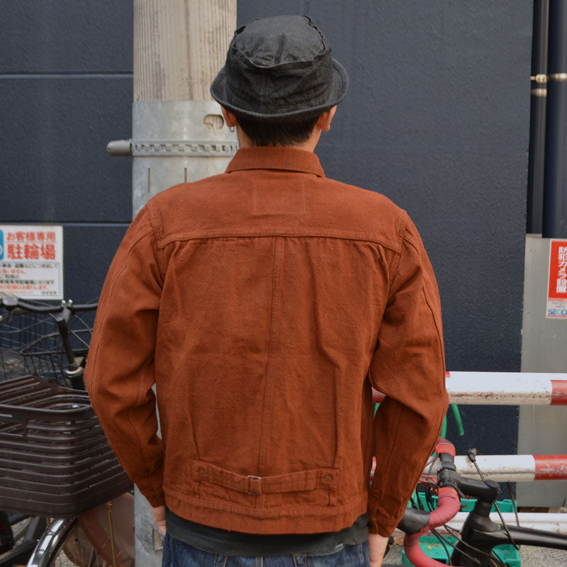 STUDIO D'ARTISAN "D4631" Amami Oshima Mud-Dyed GL3 Denim Jacket