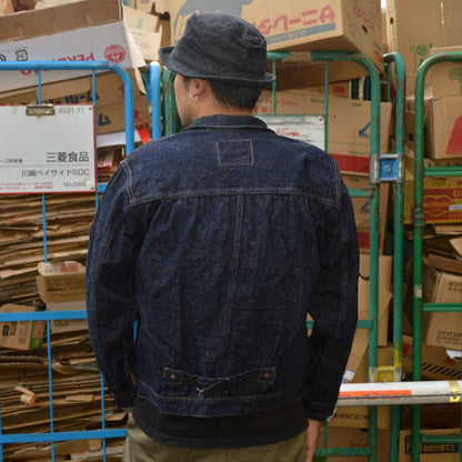 DUCK DIGGER (WARE HOUSE) "Lot.DD-2001" T BACK STYLE DENIM JACKET 1ST TYPE