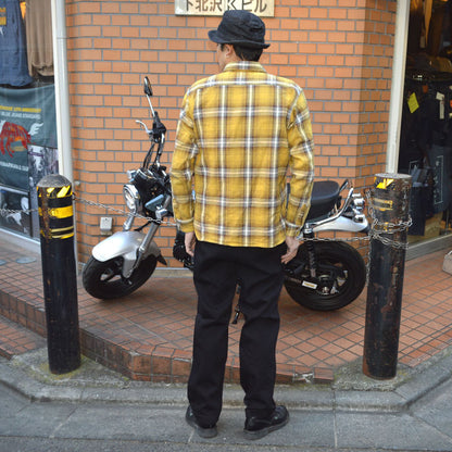 FOB FACTORY "F0508" DENIM TRACK PANTS