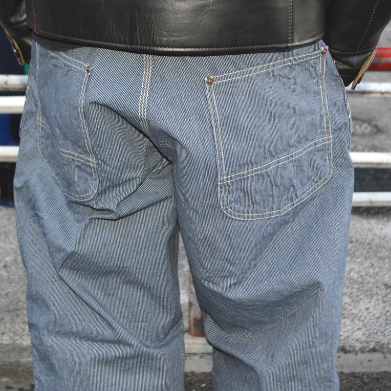 FOB FACTORY "F0548" HICKORY WORK PANTS