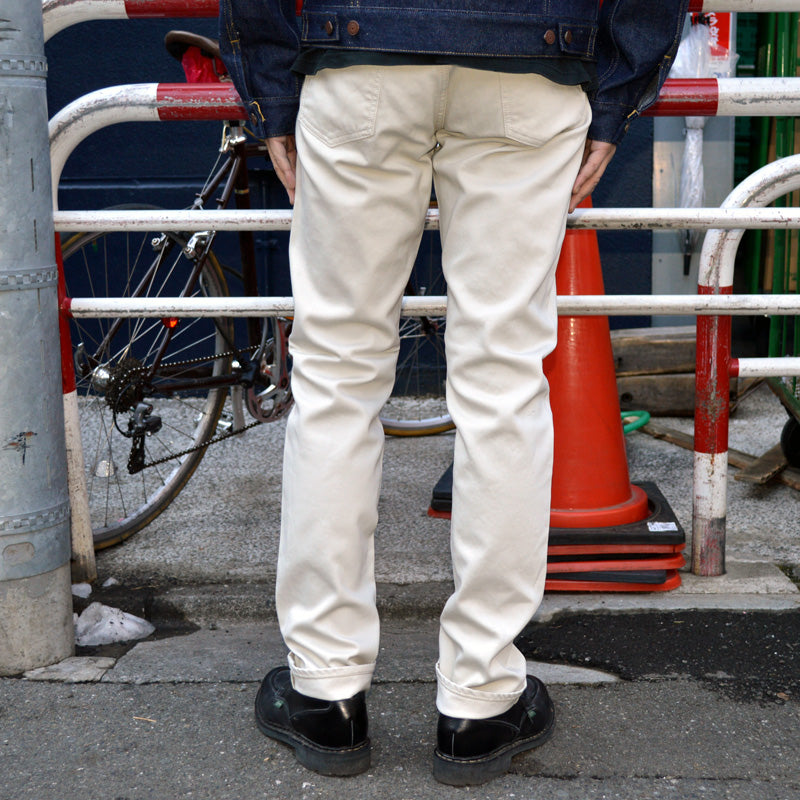 FOB FACTORY "F1134" PIQUE 5POCKET PANTS