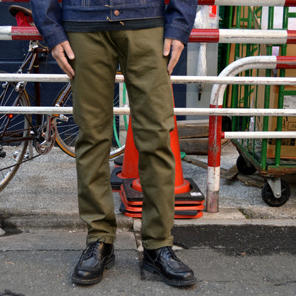 FOB FACTORY "F1134" PIQUE 5POCKET PANTS