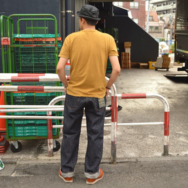 FOB FACTORY "F137" DENIM WEST OVERALLS