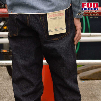 FOB FACTORY "F153" Selvedge Denim Tapered 5P