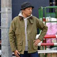 FOB FACTORY "F2361" MOLESKIN RIDING JACKET