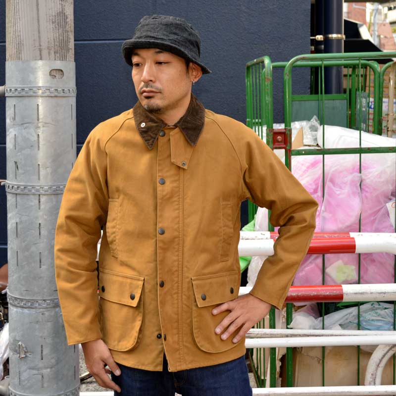 FOB FACTORY "F2361" MOLESKIN RIDING JACKET