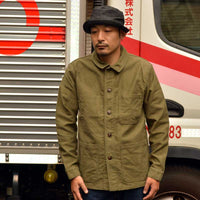 FOB FACTORY "F2373" FRENCH MOLESKIN JACKET