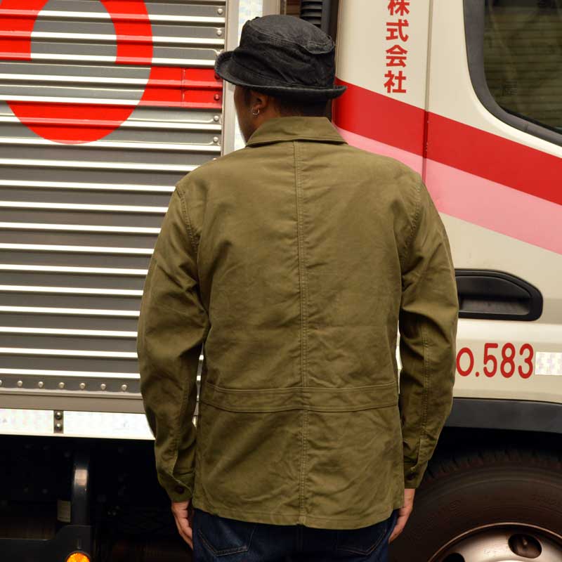 FOB FACTORY "F2373" FRENCH MOLESKIN JACKET