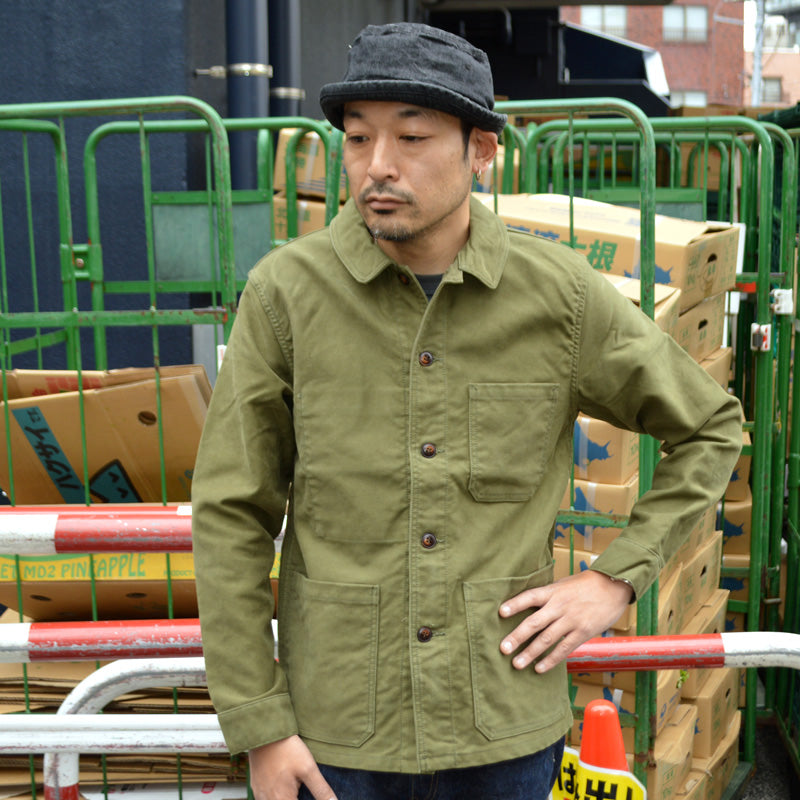 FOB FACTORY "F2373" FRENCH MOLESKIN JACKET
