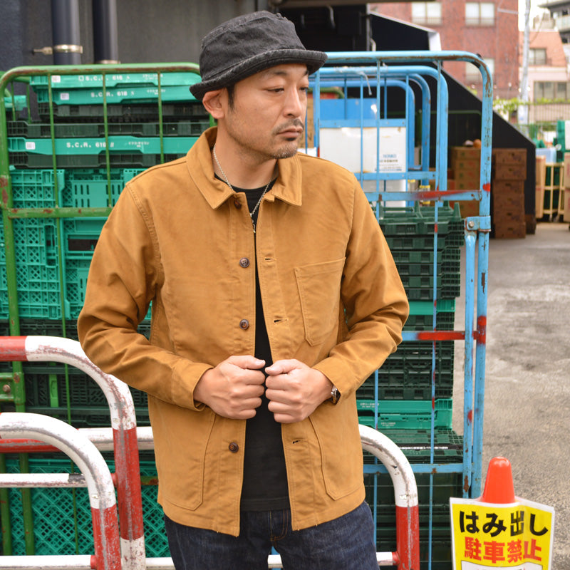 FOB FACTORY "F2373" FRENCH MOLESKIN JACKET