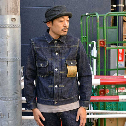 FOB FACTORY "F2378" 14oz G-3 DENIM 2nd JKT